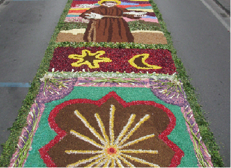 Infiorata del Corpus Domini a San Pietro Niceto