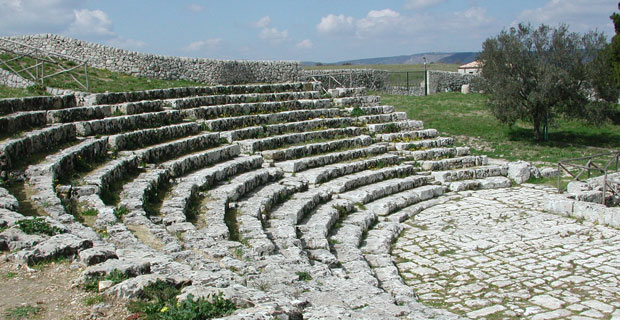 Palazzolo Acreide - Teatro greco Akrai