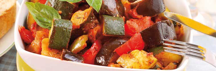 Caponata con i peperoni